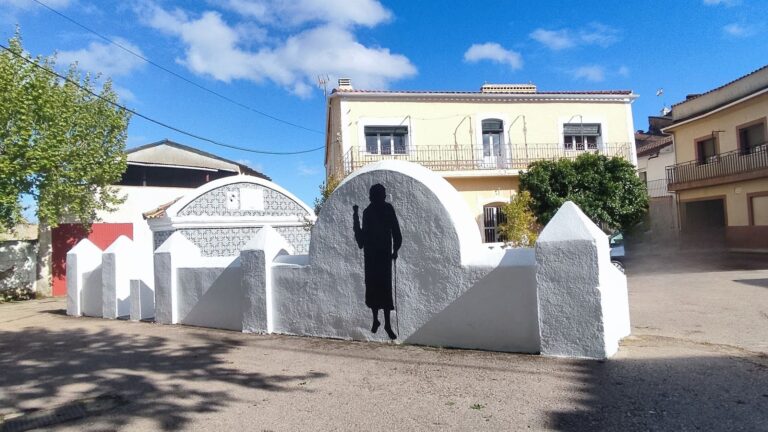 arte en la plaza de la codosera